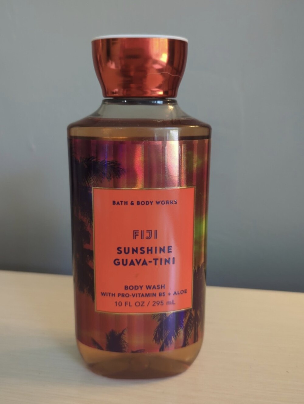 Bath & Body Works FIJI Sunshine Guava-Tini Body Wash - Orange